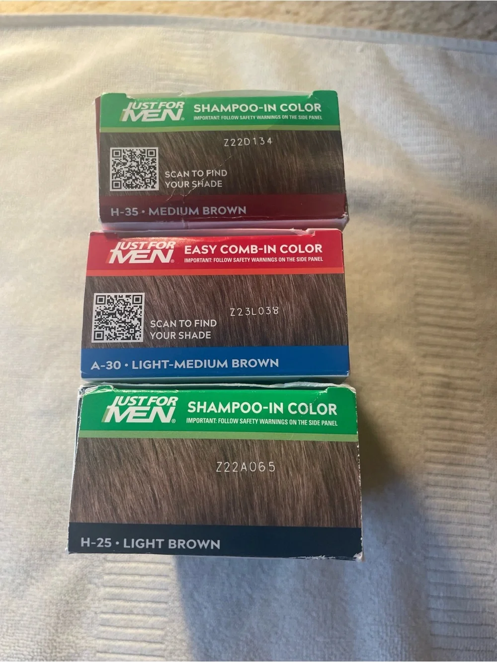 Just for men unopened boxes